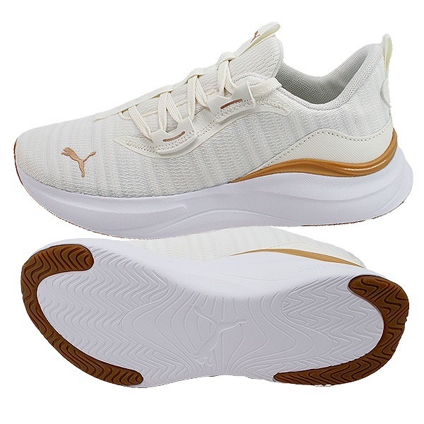 【美品】PUMA ローファー　ホワイト　23.0 ウィメンズ ローファー[品番：PUMW0003590]｜PUMA（プーマ）の