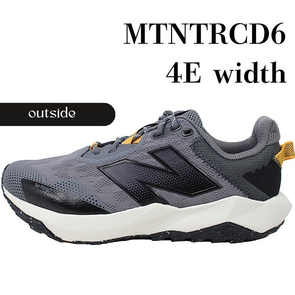 ニューバランス メンズ スニーカー グレー 幅広4E MTNTRCD6 New