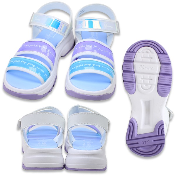 ムーンスター ニーモ ジュニア 厚底 サンダル NMJ107 NMJ108 NM