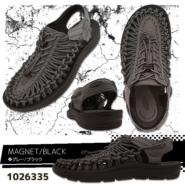 KEEN ブラック✖︎シルバー　UNEEK 編み込みサンダル 26.5 楽天市場】キーン ユニーク サンダル メンズ 流行り 編み込み 紐