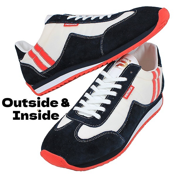 パトリック スニーカー メンズ 日本製 ホワイト マラソン 30th
