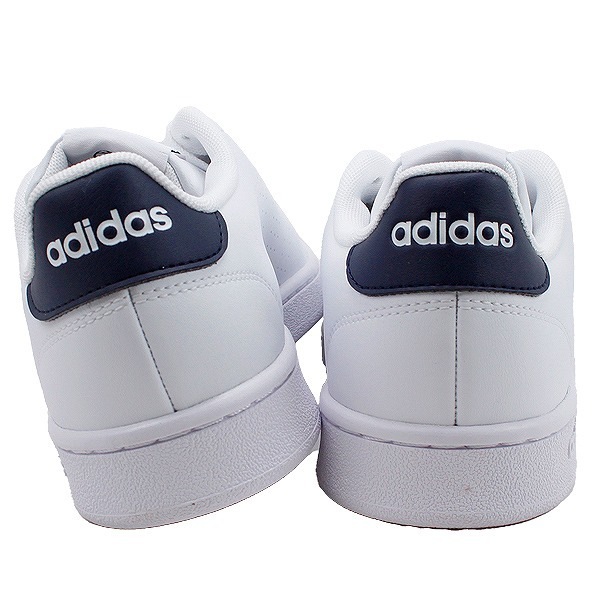 アディダス ADIDAS スニーカー メンズ ホワイト ブルー シューズ 運動