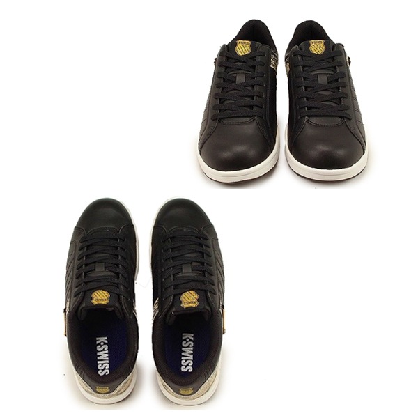 K-SWISS ケースイス KS 300 SNK ブラック ホワイト カジュアル