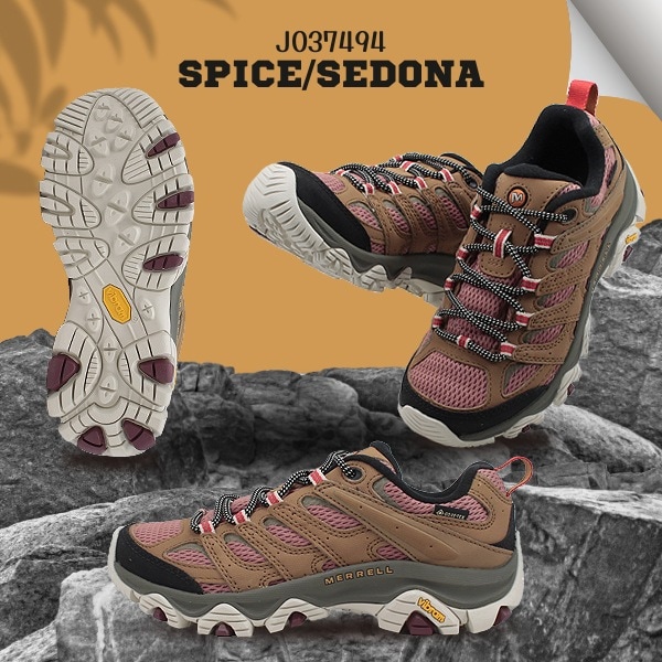 メレル ハイキングシューズ Moab 3 Synthetic Gore-Tex SPICE/SEDONA メレル MERRELL モアブ 3 シンセティック ゴアテックス MOAB 3