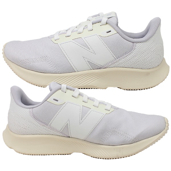 ニューバランス レディース スニーカー グレー ホワイト Dワイズ NEW