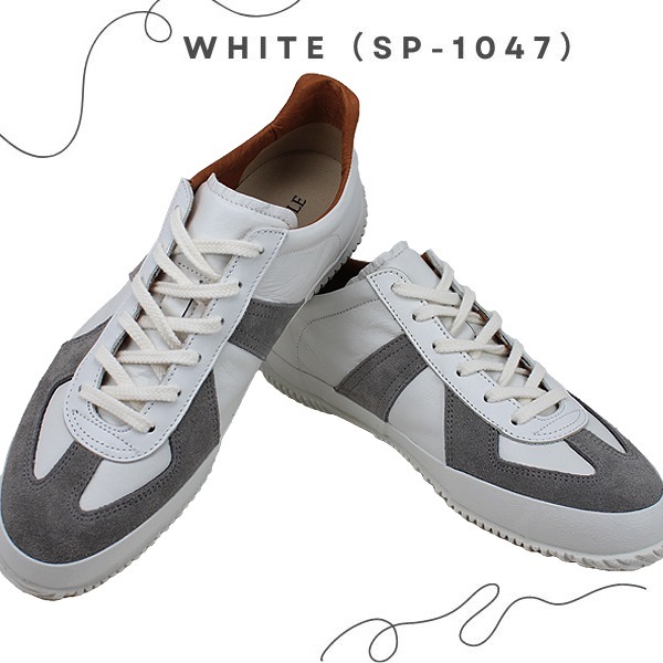 スニーカー メンズ スピングルムーブ SPINGLE MOVE SP 1047 革