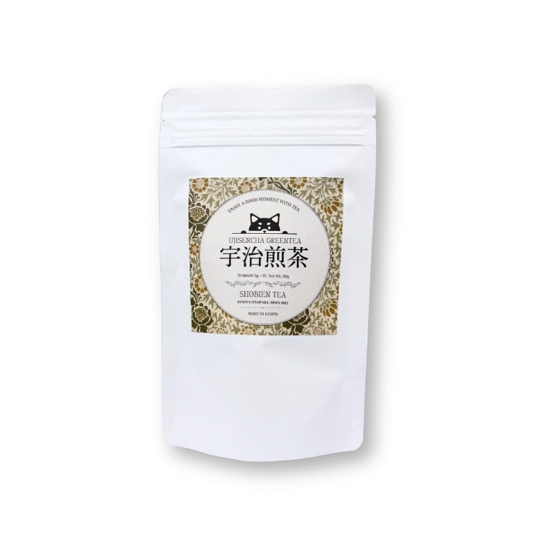 宇治煎茶ティーバッグ（しばいぬ）