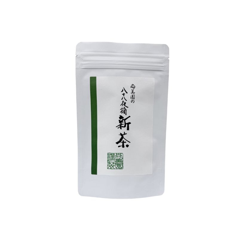 【予約特価】ティーバッグ入り八十八夜摘新茶　4ｇ×１0袋入り