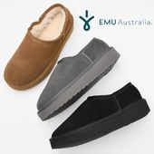 EMU Australia ���ߥ� ����åݥ� ����  W13253 Platform Pico Wool  ������ ���Υ����� �ࡼ�ȥ� �֡��� �ܳ� �쥶��