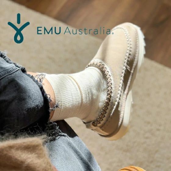 EMU Australia ���ߥ� ���� �ࡼ�ȥ� ����åݥ� W13239 Sharky Adventure Scuff �����ץ����� �ɴ� �ݲ� �ե���