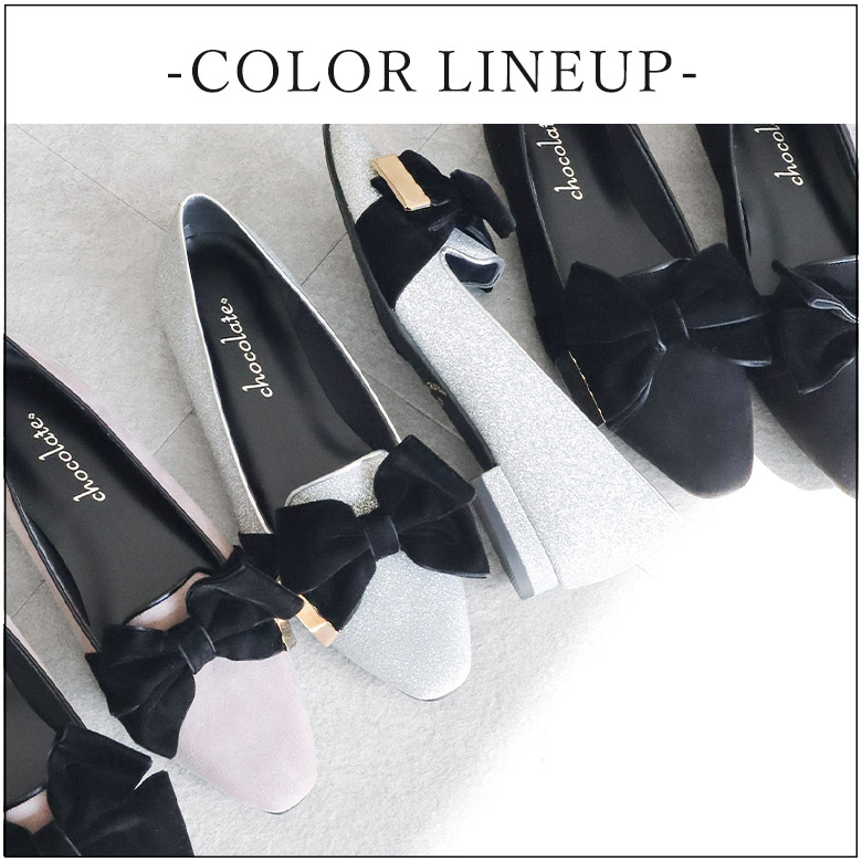 Velvet Ribbon Opera Pumps [No.1560]