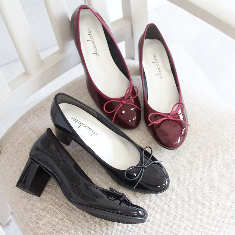 Round Toe Ballet Pumps [No.5507]