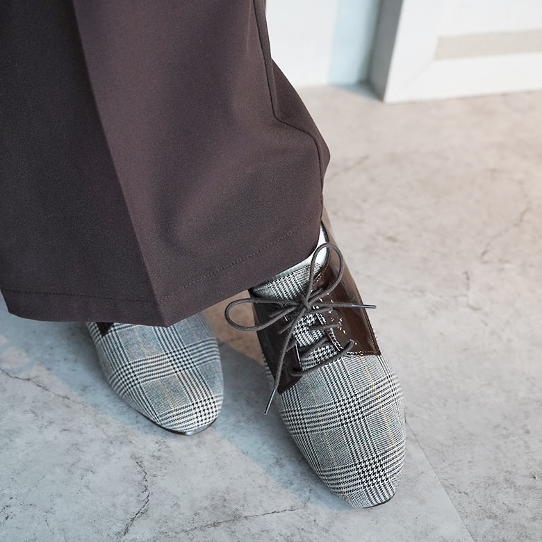 日本製 マニッシュシューズ ヒモ付き カジュアル 3cmヒール 日本製 マニッシュシューズ ヒモ付き カジュアル 3cmヒール