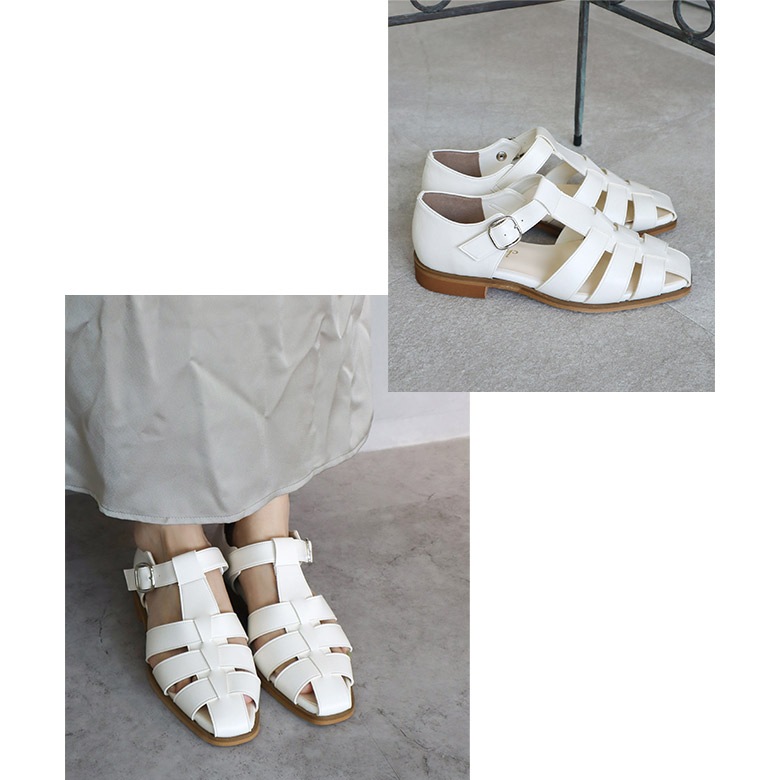 Square Gurka Sandal [No.2808]