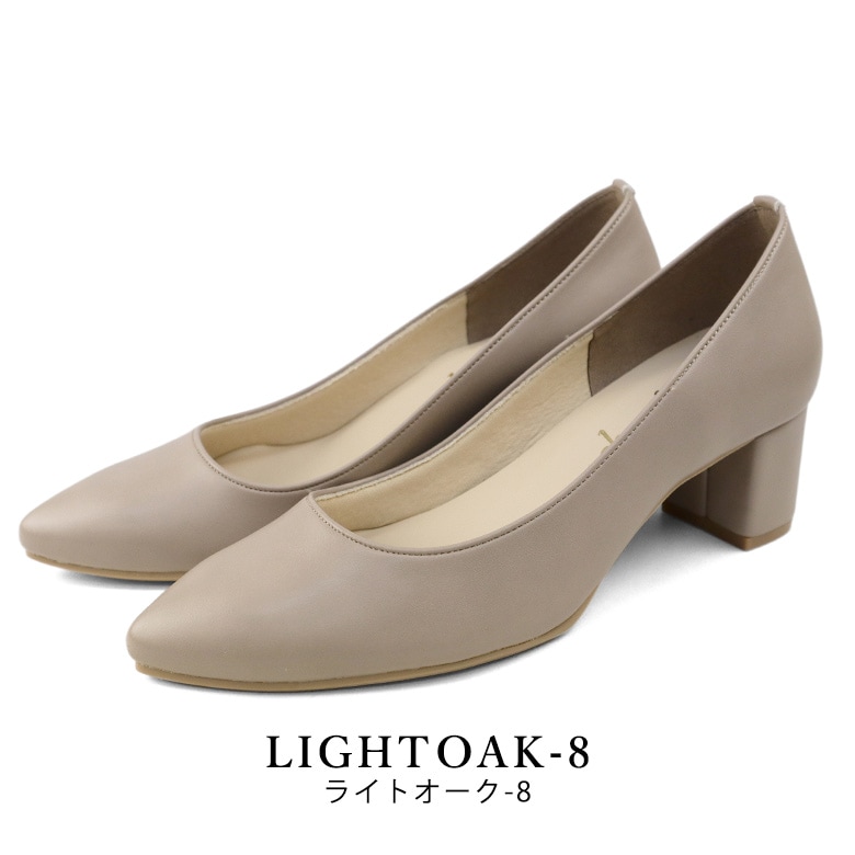 日本製 アーモンドトゥパンプス 3cmヒール