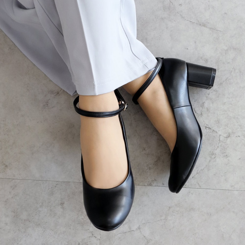 Round Strap Pumps [No.5504]