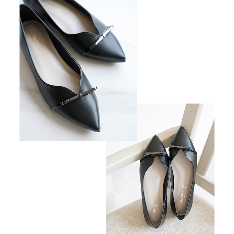 Ribbon Buckle Pumps [No.1545]