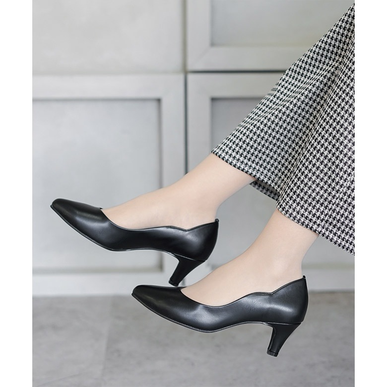Back Scallop Pumps [No.1060-23s]