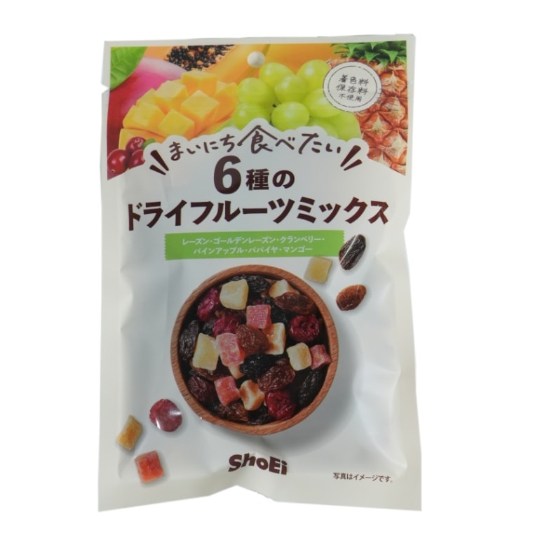 まいにち食べたい 6種のドライフルーツミックス 135g | ドライフルーツ