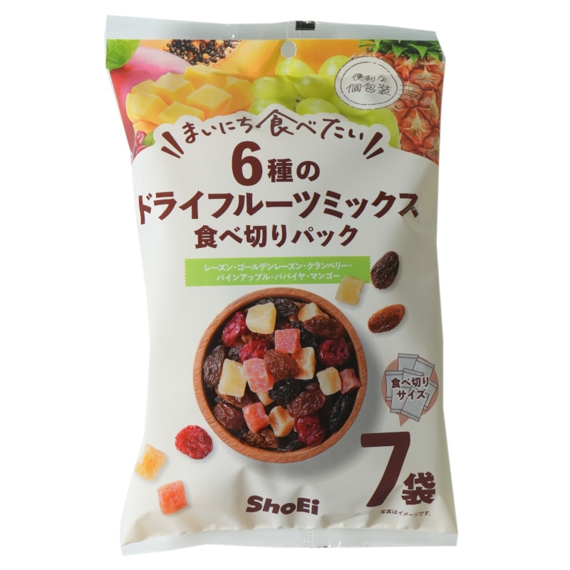【そ　様】専用　乾燥野菜　ドライフルーツ　ミックス まいにち食べたい 6種のドライフルーツミックス食べ切りパック
