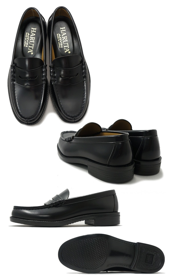 HARUTA ローファー 6550 ブラック 28cm メンズ 楽天市場】【10%OFFクーポン!】HARUTAメンズローファー 6550 24