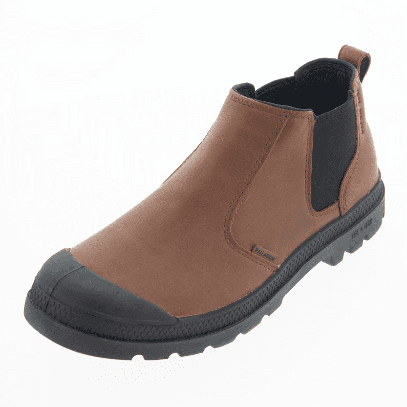 パラディウム パンパ ライト + チェルシー ロー WP ブラウン PALLADIUM PAMPA LITE+ WP CHELSEA LO76979 214