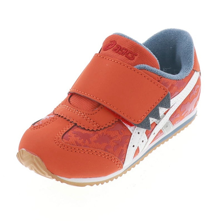 asics アシックス IDAHO BABY アイダホ ベビー KT-ES D キッズ シューズ 1144A325-800 オレンジ×ホワイト