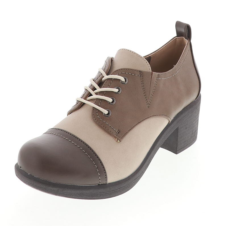 byあしながおじさん レディース レースアップシューズ BY 8980436 GG (グレージュ)