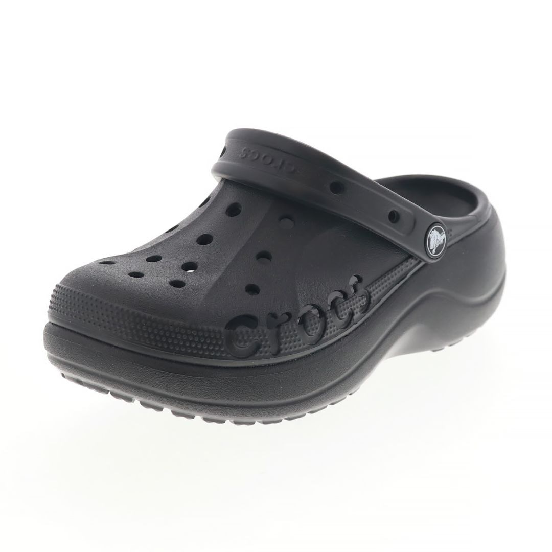 crocs クロックス バヤ プラットフォーム クロッグ レディース サンダル 厚底 Baya Platform Clog 208186 001 Black 黒 ブラック  特価商品 アウトレット