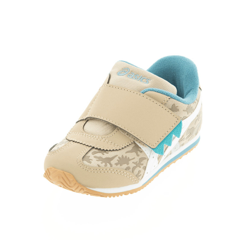 asics アシックス IDAHO BABY アイダホ ベビー KT-ES D キッズ スニーカー 1144A325-200 ベージュ×ホワイト