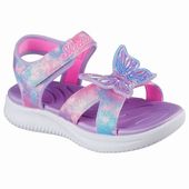 SKECHERS スケッチャーズ キッズ サンダル ジャンプスターズ サンダル バタフライ ブライツ 303109L LVMT ラベンダー/マルチ|サ行|ブランド一覧