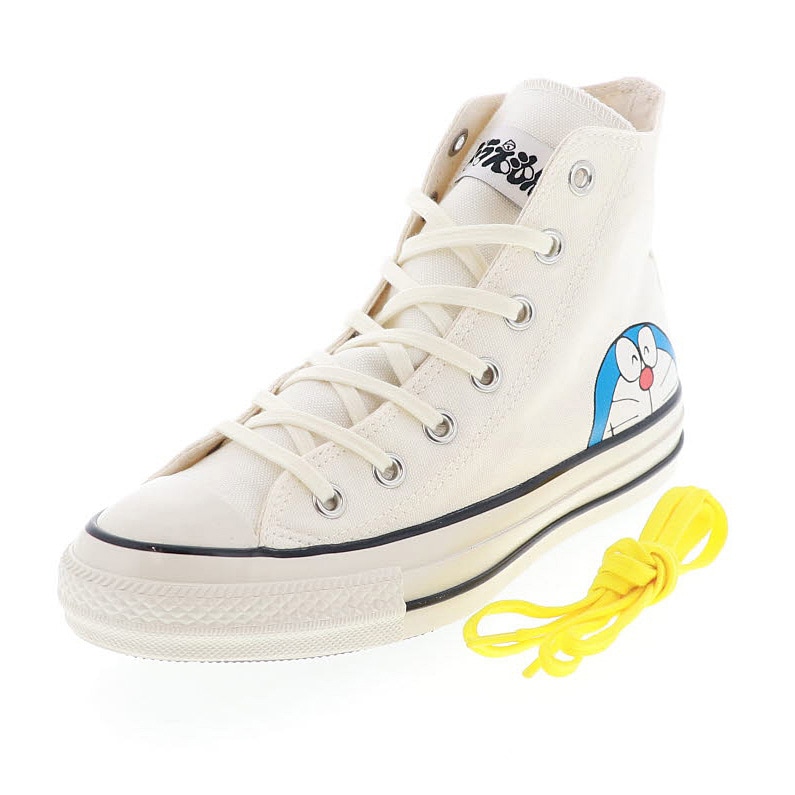 CONVERSE コンバース オールスター エイジド FP HI ドラえもん ハイカット スニーカー レディース キャンバスシューズ 1SE568 オフホワイト 23.5cm～25.0cm