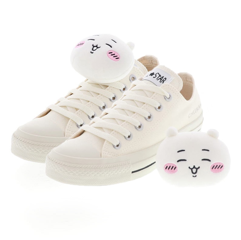 CONVERSE コンバース オールスター MC OX ちいかわ コラボ ローカット スニーカー レディース キャンバスシューズ 1SE427 ホワイト
