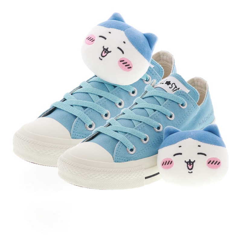 CONVERSE コンバース オールスター MC OX ちいかわ ハチワレ コラボ ローカット スニーカー レディース キャンバスシューズ 1SE428 ブルー