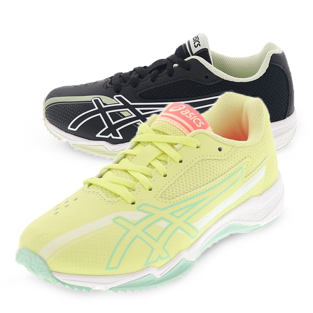 アシックス レーザービーム キッズスニーカー ジュニアシューズ 消臭 運動靴 女児向け スピードモデル LAZERBEAM SK-G WIDE 1154A219 新作 ひも靴