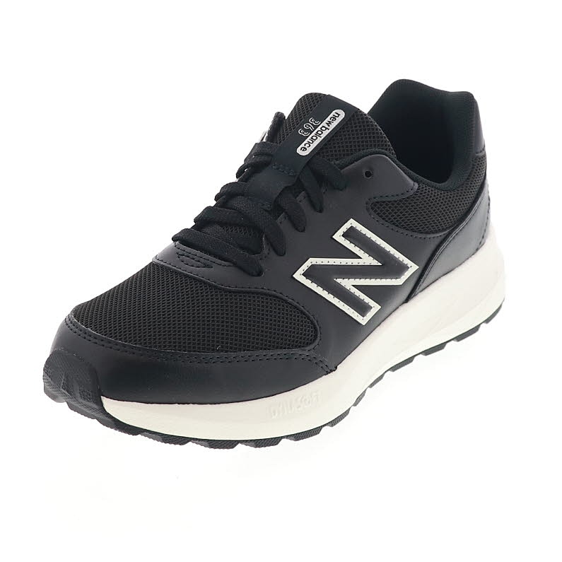 ニューバランス WW363 レディース ウォーキングシューズ ローカット スニーカー 2E 幅広 ジップアップ NB WW363MA9 BLACK ブラック 黒