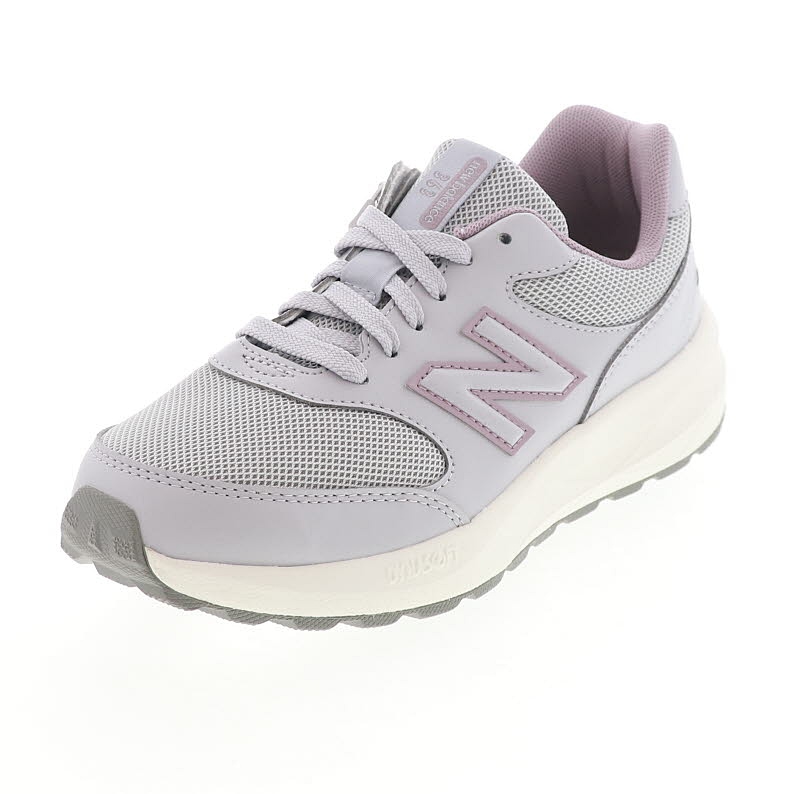 ニューバランス WW363 レディース ウォーキングシューズ ローカット スニーカー 2E 幅広 ジップアップ NB WW363ME9 GRAY・PURPLE グレー・パープル