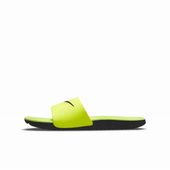 NIKE ナイキ キッズ サンダル カワ スライド GS/PS 700 (ボルト/ブラック)|ナ行|ブランド一覧