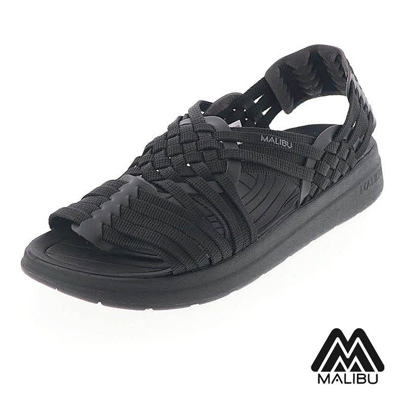 マリブサンダルズ メンズサンダル コンフォート カジュアルサンダル スリッポン MALIBU SANDALS CANYON ブラック MSP06-0020