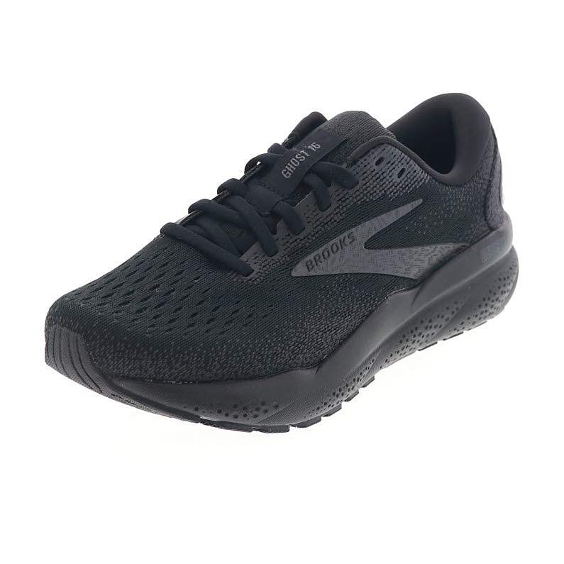 BROOKS ブルックス レディース スニーカー ランニング シューズ Ghost16 WIDE ゴースト16 ワイド ジョギング ローカット BRW4073-BLK ブラック