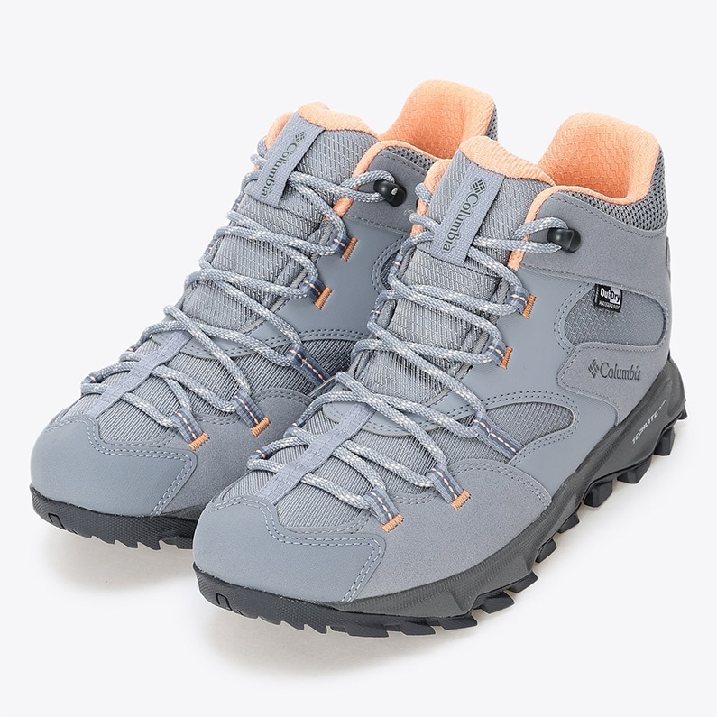 コロンビア セイバー シックス ミッド アウトドライ ワイド レディース トレッキング YK9060 032 グレー