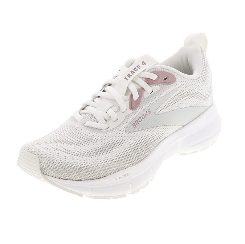 BROOKS ブルックス トレース4 レディース ランニングシューズ 運動靴 Trace4 BRW4412 MEDIUM/B W/GRY ホワイト・グレー