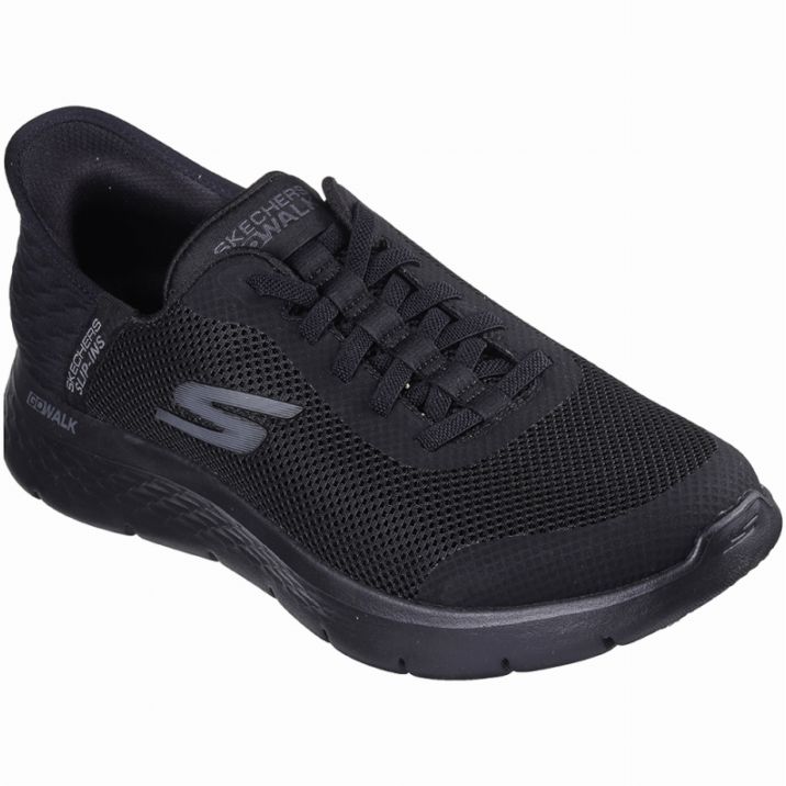 Skechers (スケッチャーズ) メンズ Porter Vamen スリッポン ローファー, ブラック/チャーコール, 10 Wide