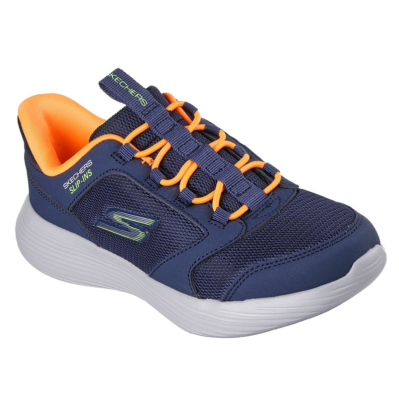 SKECHERS スケッチャーズ スリップインズ キッズ スニーカー 403899L NVOR ネイビー NVY