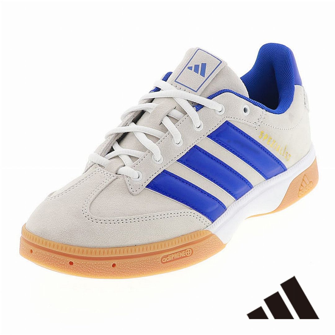 adidas アディダス スペシャリスト JS0240 メンズスニーカー ローカット ハンドボールシューズ ホワイト/ブルー/グレーツー SPEZIALIST
