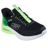 SKECHERS スケッチャーズ スリップインズ キッズ スニーカー 403890L ブラック BKLM BLACK/LIME|サ行|ブランド一覧
