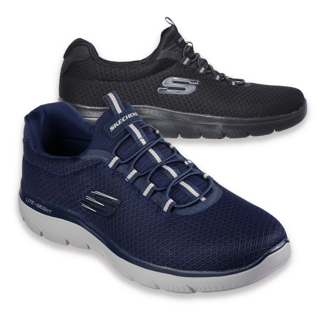 sahara品です SKECHERS スケッチャーズ 220313-wbk メンズ スニーカー