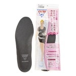 ソルボウォーキングエア  レディース　中敷き　ブラック