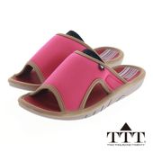 FIT IT ACTIVE TTT　スリッパ　スポーティーインドアサンダル　室内履き ルームシューズ 健康サンダル  歩きやすい 疲れにくい 軽い　NE1051L M11　PK　Mサイズ|レディース|