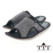 FIT IT ACTIVE TTT　スリッパ スポーティーインドアサンダル 室内履き ルームシューズ 健康サンダル 歩きやすい 疲れにくい 軽い　NE1051L LL90 BL LLサイズ|メンズ|お